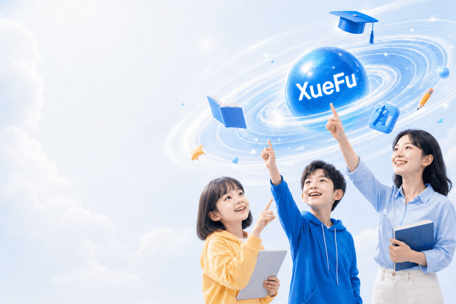 教师和学生共同探索 AI 学习星球